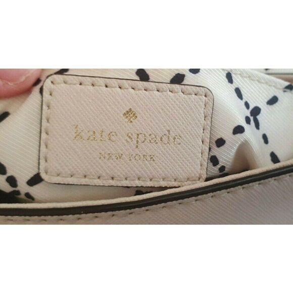 KATE SPADE NEWBURY LANE SALLY BALLETSLIP IVORY LEATHER CROSSBODY BAG - Picture 10 of 10